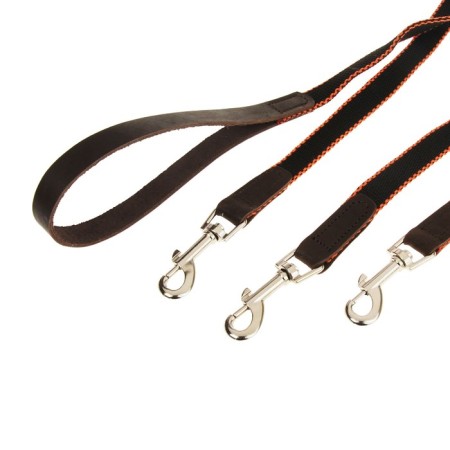 Set "Zononic": a leash 1.5 m with a triple arc, nylon tape, 20 mm, mix-2