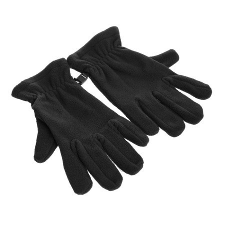 Gloves fleece, black color, size L-XL-2