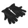 Gloves fleece, black color, size L-XL