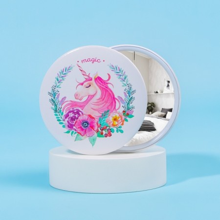 Mirror "unicorns", d = 7.5 cm, multi -colored-1