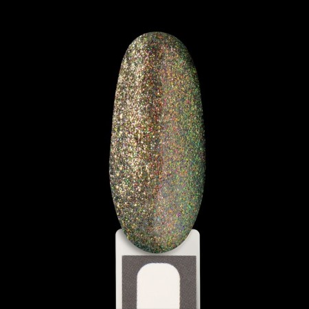 Gel nail polish, “Chameleon”, 3 phase, 8ml, LED/UV, Dark green/peach (02) color-10