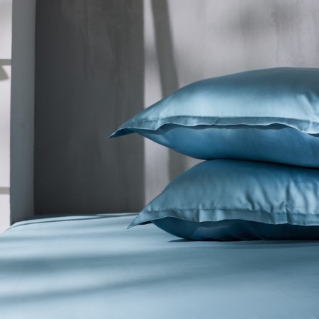 Pillowcase SL Home Tencel 70*70+3 cm, col. Gray-blue-2