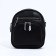 Bag-rug-rug on lightning, 3 outer pockets, long belt, black color