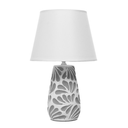 Aisha table lamp E14 40W white-gray 22x22x36 cm-5