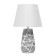 Aisha table lamp E14 40W white-gray 22x22x36 cm