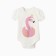 Body crumb I "flamingo", height 74-80 cm, white