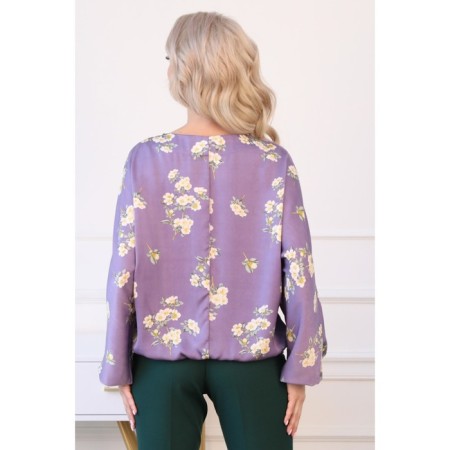 Female jumper, size 46, lilac color-11