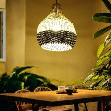 Ceiling Lamp from Rotan 