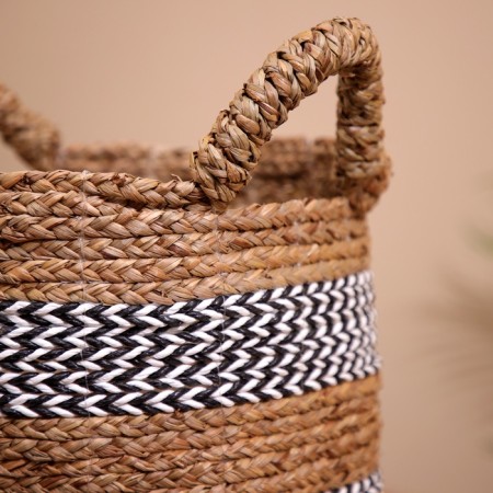 Wicker basket 27x27x35 cm-5