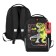School backpack, 38 x 29 x 16 cm, Grizzly, ergonomic back, black