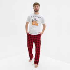 Новый год. Пижама мужская KAFTAN "Family" размер 48