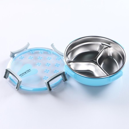 Lunch-Box "Toloza", 300 ml, 17.5 x 17.5 cm, blue-1