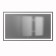 Mirror Uperwood Tanos, 120x70 cm, LED backlight, sensory switch, anti -recovery
