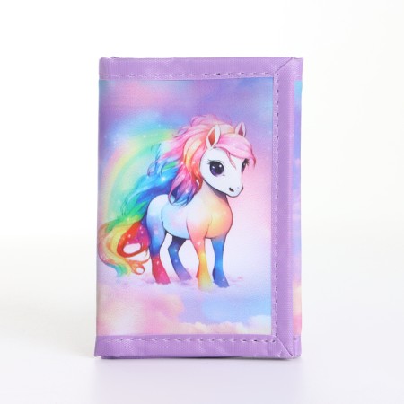 Children's wallet on Velcro "chosen", colorful color