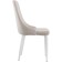 CHART STARAL CARA Kora Metal/velor, white/beige 47x57x89 cm