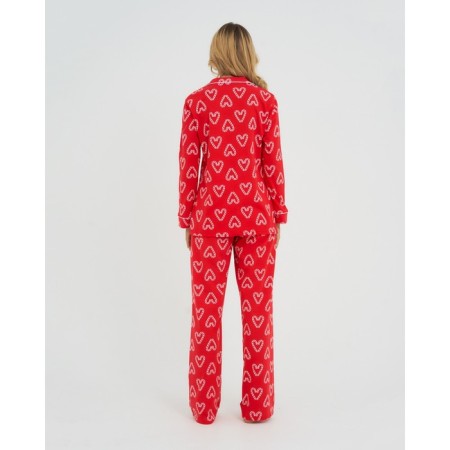 Пижама женская (рубашка и брюки) KAFTAN "Love" р.48-50-2