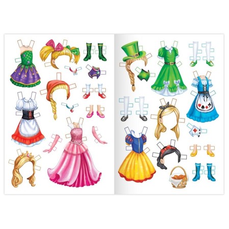 Cut the doll and outfits from the "carnival collection", 20 p.-1