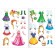 Cut the doll and outfits from the "carnival collection", 20 p.