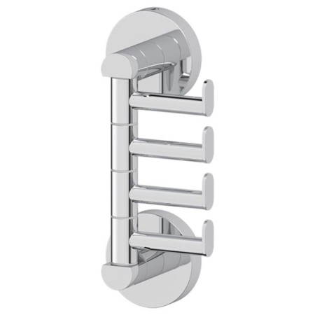 Four rotary hook, chrome, artwelle