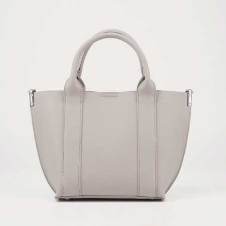 Bag Women's Tout with zipper, gray color