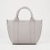 Bag Women's Tout with zipper, gray color