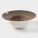 Porcelain plate for Magistro paste "Cerera", 400 ml, d = 19.5 cm, brown color