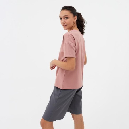 Women's T-shirt Basic Line, dusty pink color, rr 50-3