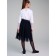 Knitted skirt for girls, height 152 cm
