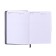Dated diary of 2025, A6+, 176 sheets "Lyon", solid cover, pancake embossing, with liesa, block 80 g/m2, gray