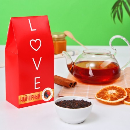 Black Love tea, tasteful forest berries, 50 g.-6