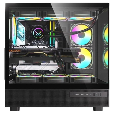 The Formula Crystal Z8 Cosmic Black Building BC without PSU ATX 3x120mm 5x140mm 1xusb2.0 1xusb3.0 1xusb3-1