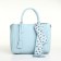 TEXTURA wives bag, 25*7*21, OD with zipper, belt regulus, blue