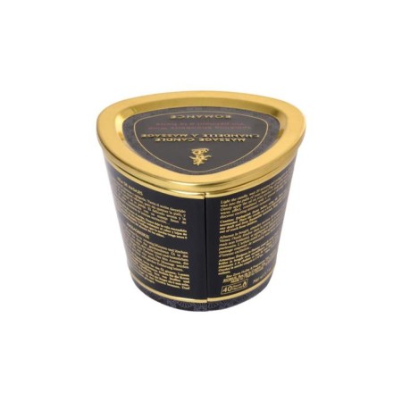 Candle - aromaticoma for shunga massage "Strawberries and champagne", 170 ml-3