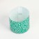 Paper form for cupcake, muffins and kulich "green flora" 70 x 60 mm