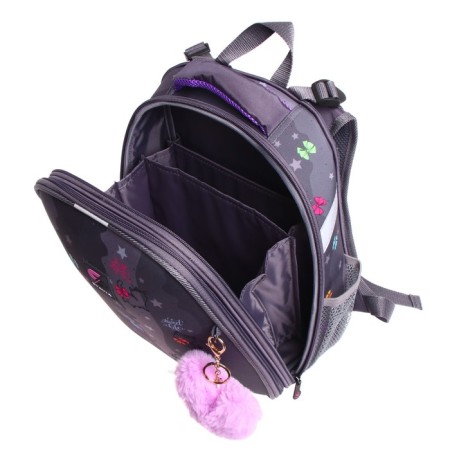 School backpack 38 x 30 x 16 cm, ergonomic back, stavia "kittens"-8