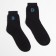 Noski children's terry, black color, size 20