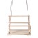 Suspended chair wooden, seat 30 × 40cm