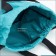 Bag for screed shoes, outer pocket, textura, turquoise color