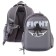 Frame backpack 38 x 30 x 20 cm, Bruno VisConti, Air Force, Gray