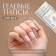 Gel tips for nail extension, 240 pcs, a ballerina shape, full matte coating, in a container, a transparent color