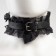 Erotic bdsm set of oka-hpki, with black lace, black, eco-leather, 9 items