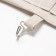 Pocket Ethel "Home", beige color, 30x28 cm, 50%HL, 50%p/e