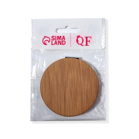 Mirror folding "bamboo", d = 7 cm, with an increase, color "dark wood"-6