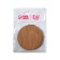 Mirror folding "bamboo", d = 7 cm, with an increase, color "dark wood"