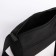Youth bag with zipper, black color