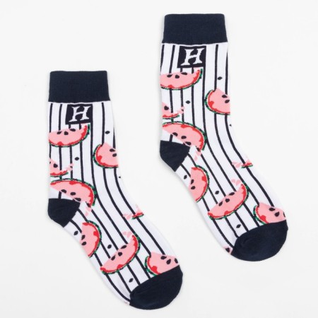 Women's socks minku "watermelon", size 36-41 (23-27 cm)