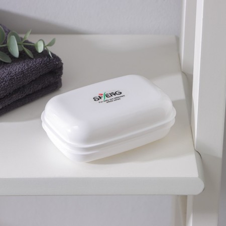 Plastic soap dish, 11 × 7.5 × 4 cm, color mix-5