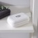 Plastic soap dish, 11 × 7.5 × 4 cm, color mix
