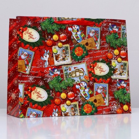 Laminated horizontal "Postcards" laminate, 49 x 40 x 19 cm-2