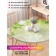 The tablecloth “Summer greens”, round, oxford, elastic band, size 120x120 cm, diameter 75-100 cm